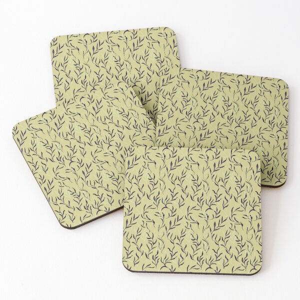 Item preview, Willow leaves - Yellow & Orange designed and sold by Motifany.