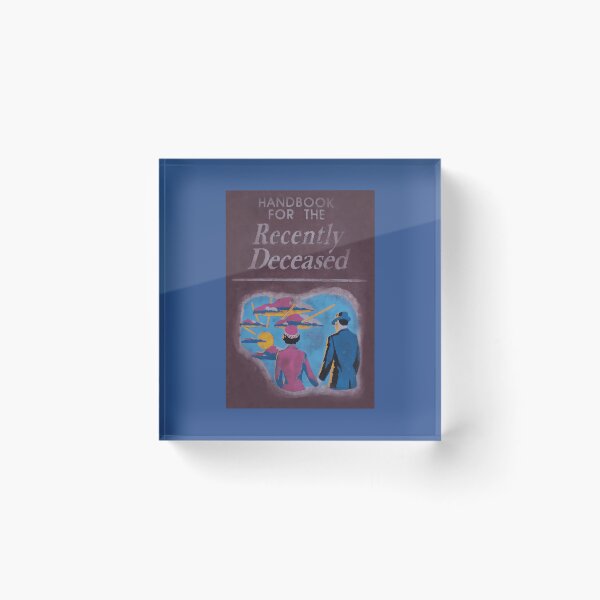 Item preview, Handbook for the recently deceased Hardcover Journal 	 designed and sold by yvvguhxf61.