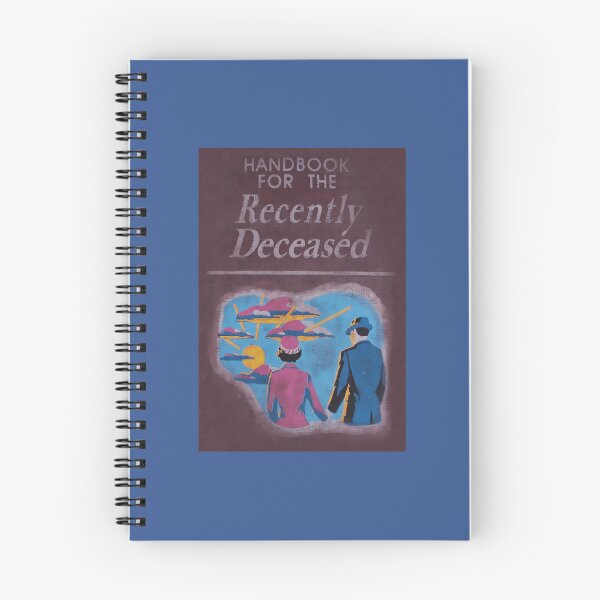 Item preview, Handbook for the recently deceased Hardcover Journal 	 designed and sold by yvvguhxf61.