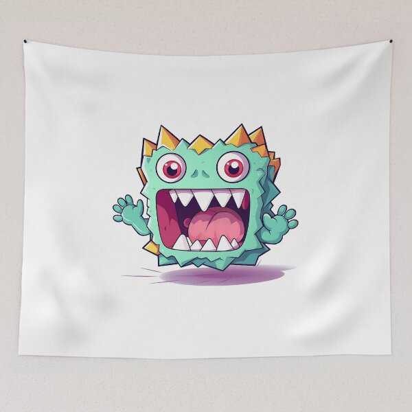 Item preview, Friendly Little Monster designed and sold by StudioChiisai.