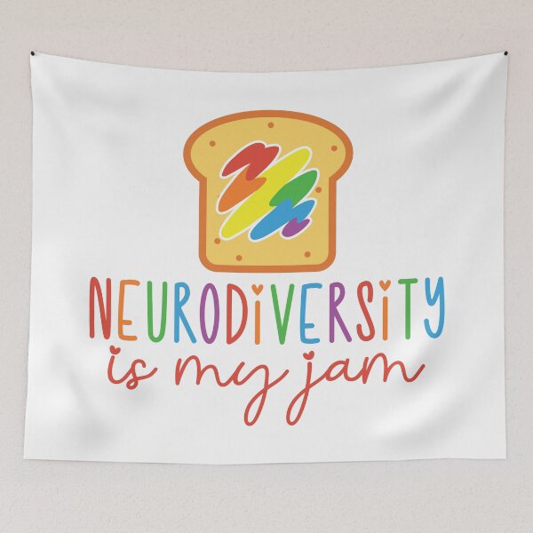 Item preview,  Neurodiversity my jam designed and sold by NSLStudio.