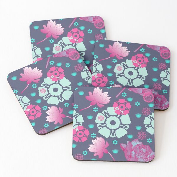 Item preview, Beautiful pink lotus flower, Illustration of beautiful lotus flowers in pastel shades. designed and sold by Malogue.