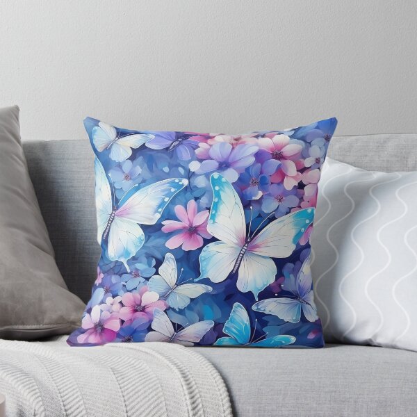 Item preview, Butterflies and Flowers Pastel Symphony designed and sold by ShopWilPrints.
