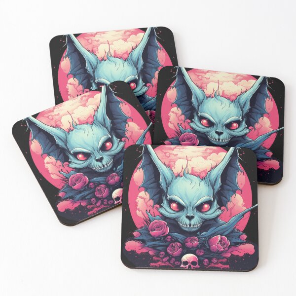 Item preview, Scary Bat with Bloody Moon designed and sold by Shinnrai.