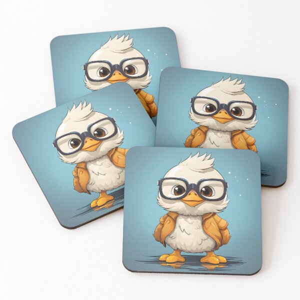 Item preview, Cute Duck wearing a jacket designed and sold by Jamillionaire Shop.
