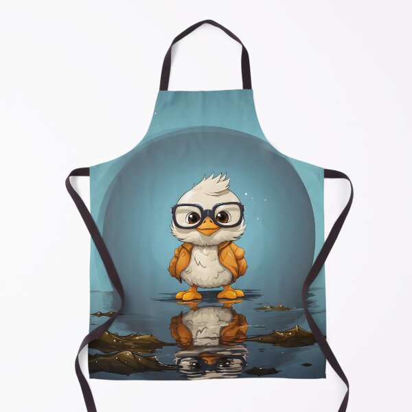 Item preview, Cute Duck wearing a jacket designed and sold by Jamillionaire Shop.