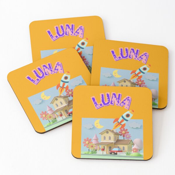Item preview, Luna children's name designed and sold by MountainAndSea.