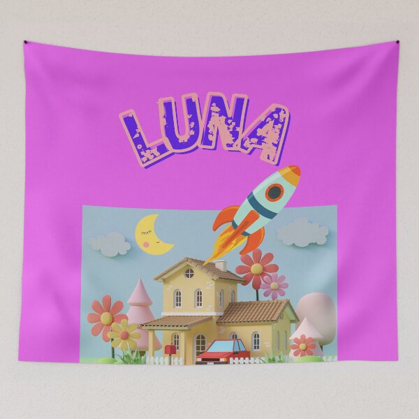 Item preview, Luna children's name designed and sold by MountainAndSea.