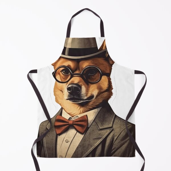 Item preview, dog in hat designed and sold by abmkf.