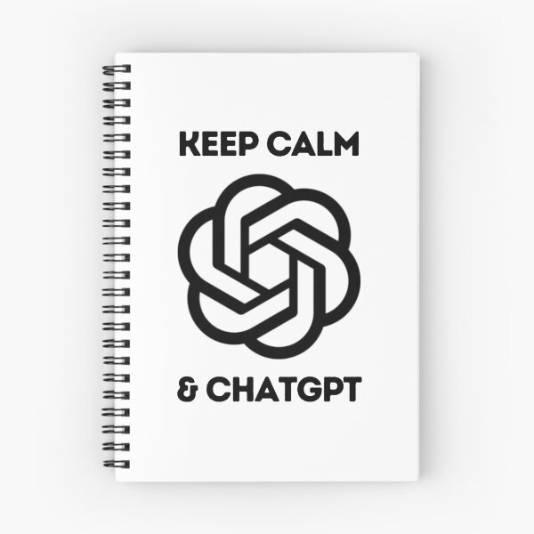 Item preview, keep calm & chatGPT designed and sold by DesignArtEmpire.