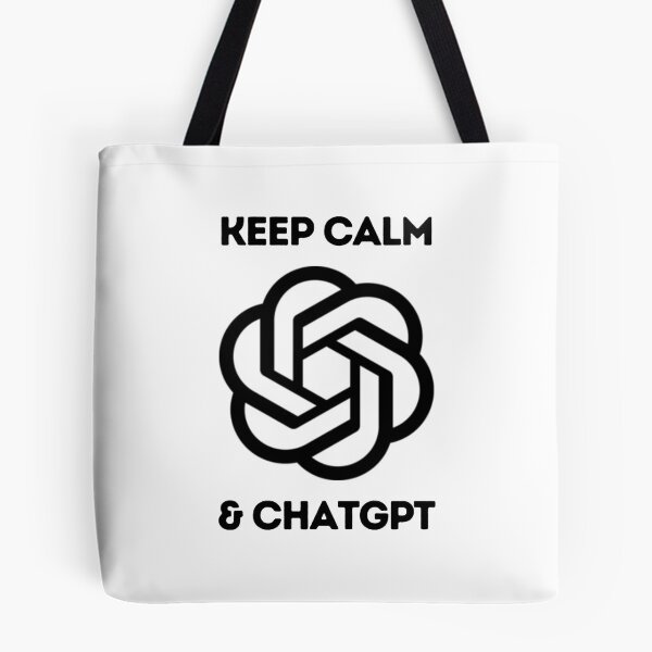 Item preview, keep calm & chatGPT designed and sold by DesignArtEmpire.