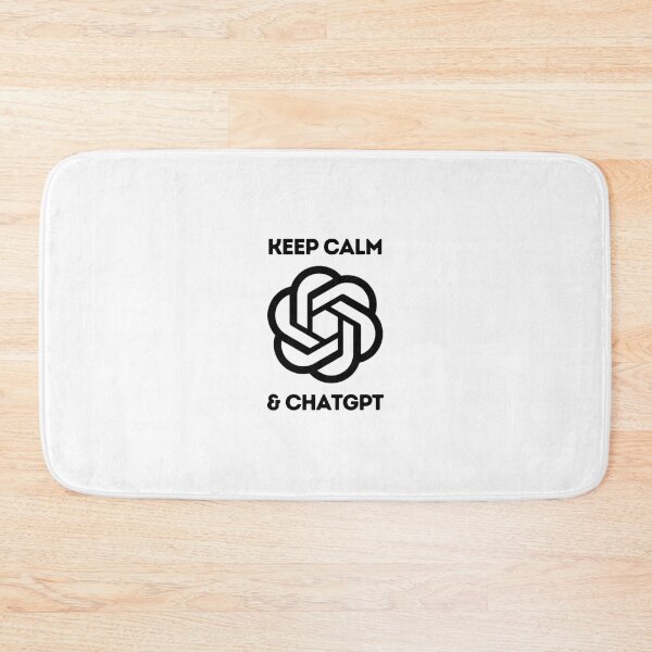 Item preview, keep calm & chatGPT designed and sold by DesignArtEmpire.