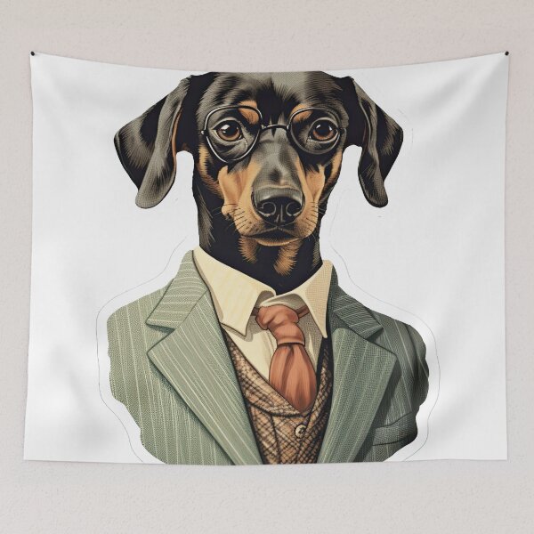 Item preview, Dog in a classic suit designed and sold by abmkf.