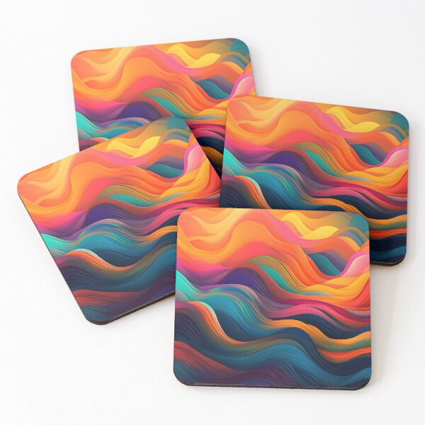 Item preview, Abstract Colorful Curves Design | Make Your Space Stand Out with a Splash of Color designed and sold by samuelpinzon.
