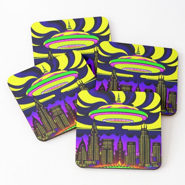 Item preview, Area 51 – UFO Cityscape 77 - Whistleblower David Grusch designed and sold by Benito Del Ray.