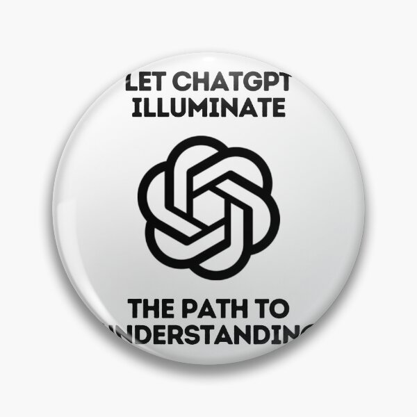 Item preview, Let ChatGPT illuminate the path to understanding. designed and sold by DesignArtEmpire.