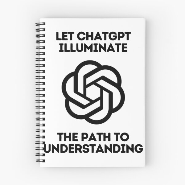 Item preview, Let ChatGPT illuminate the path to understanding. designed and sold by DesignArtEmpire.