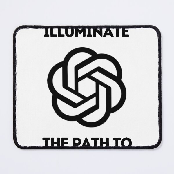 Item preview, Let ChatGPT illuminate the path to understanding. designed and sold by DesignArtEmpire.