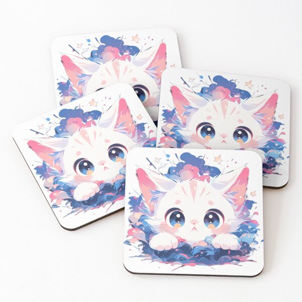 Item preview, lindo gato de dibujos animados-5 designed and sold by Algaefield.