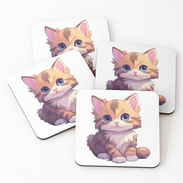 Item preview, A cute kitten with blue eyes designed and sold by Pop-Galore.