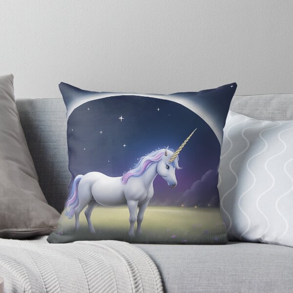 Item preview, Moonlit Unicorn Grazing designed and sold by ditchpaurid.