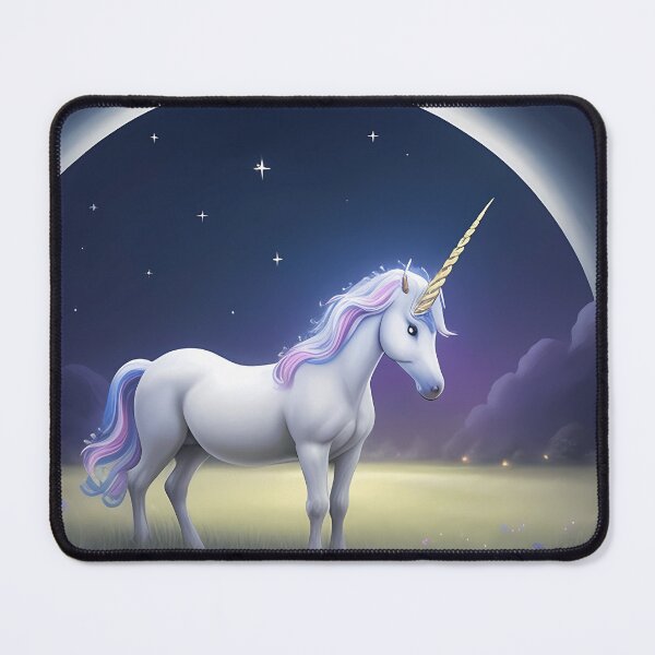 Item preview, Moonlit Unicorn Grazing designed and sold by ditchpaurid.