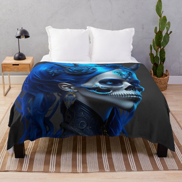 Item preview, Cultural Magic - Woman in Dia de los Muertos style designed and sold by LateNightStudio.