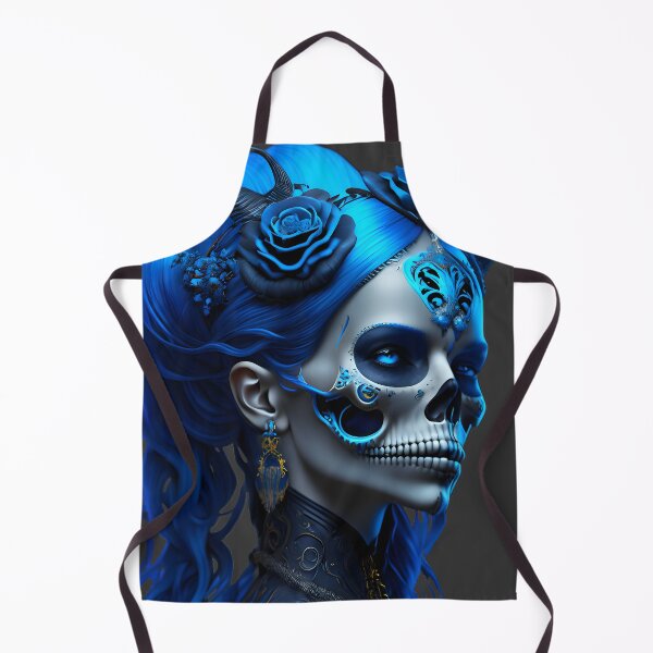 Item preview, Cultural Magic - Woman in Dia de los Muertos style designed and sold by LateNightStudio.