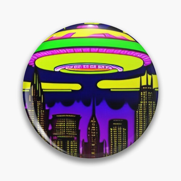 Item preview, Area 51 – UFO Cityscape 77 - Whistleblower David Grusch designed and sold by Benito Del Ray.