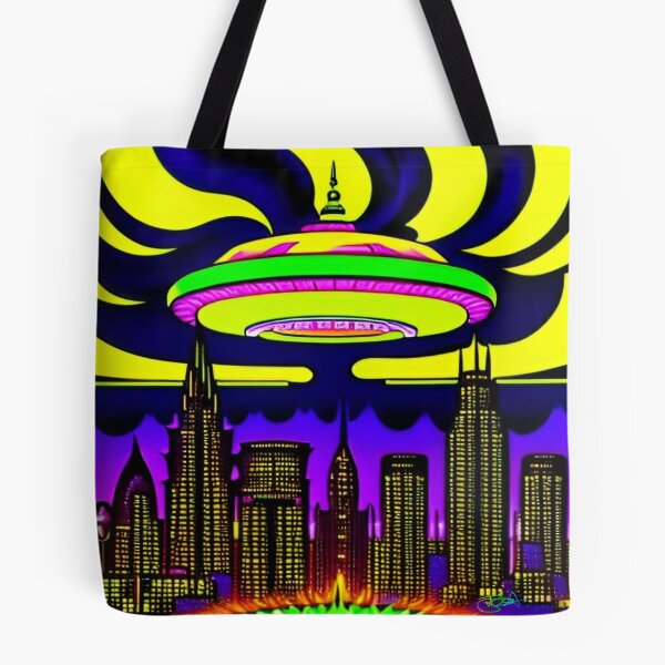 Item preview, Area 51 – UFO Cityscape 77 - Whistleblower David Grusch designed and sold by Benito Del Ray.