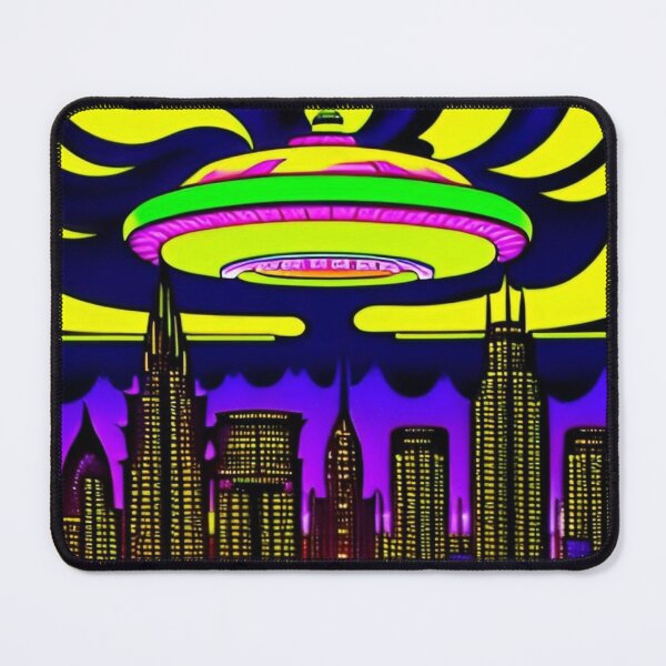 Item preview, Area 51 – UFO Cityscape 77 - Whistleblower David Grusch designed and sold by Benito Del Ray.