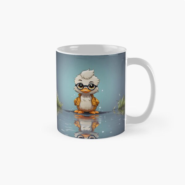Item preview, Cute Duck wearing a jacket designed and sold by Jamillionaire Shop.