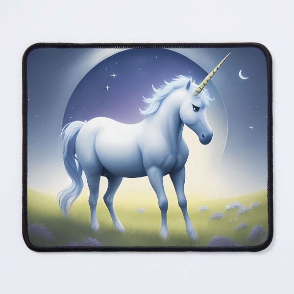 Item preview, Moonlit Unicorn Grazing designed and sold by ditchpaurid.