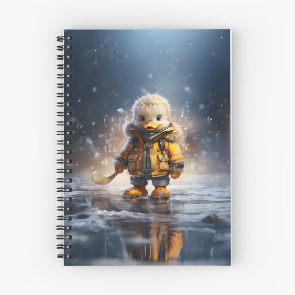 Item preview, Duck Playing Hockey in the rain designed and sold by Jamillionaire Shop.