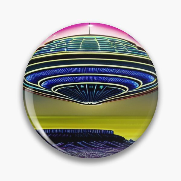 Item preview, Area 51 – Trippy Retro UFO 33  designed and sold by Benito Del Ray.