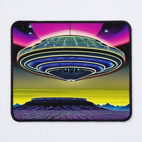 Item preview, Area 51 – Trippy Retro UFO 33 designed and sold by Benito Del Ray.