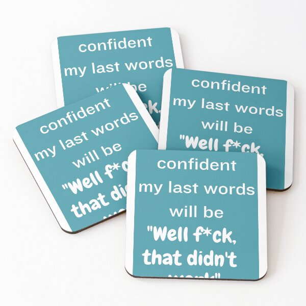 Item preview, My last words... designed and sold by WillowDrop.
