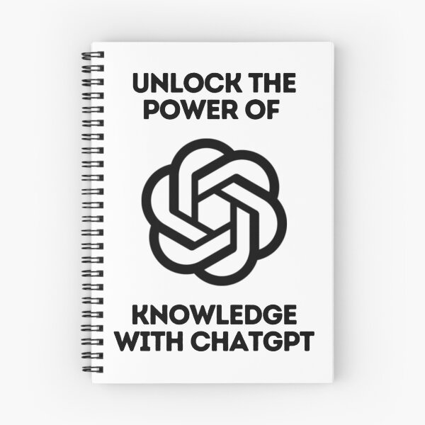 Item preview, Unlock the power of knowledge with ChatGPT. designed and sold by DesignArtEmpire.