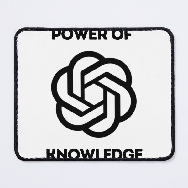 Item preview, Unlock the power of knowledge with ChatGPT. designed and sold by DesignArtEmpire.