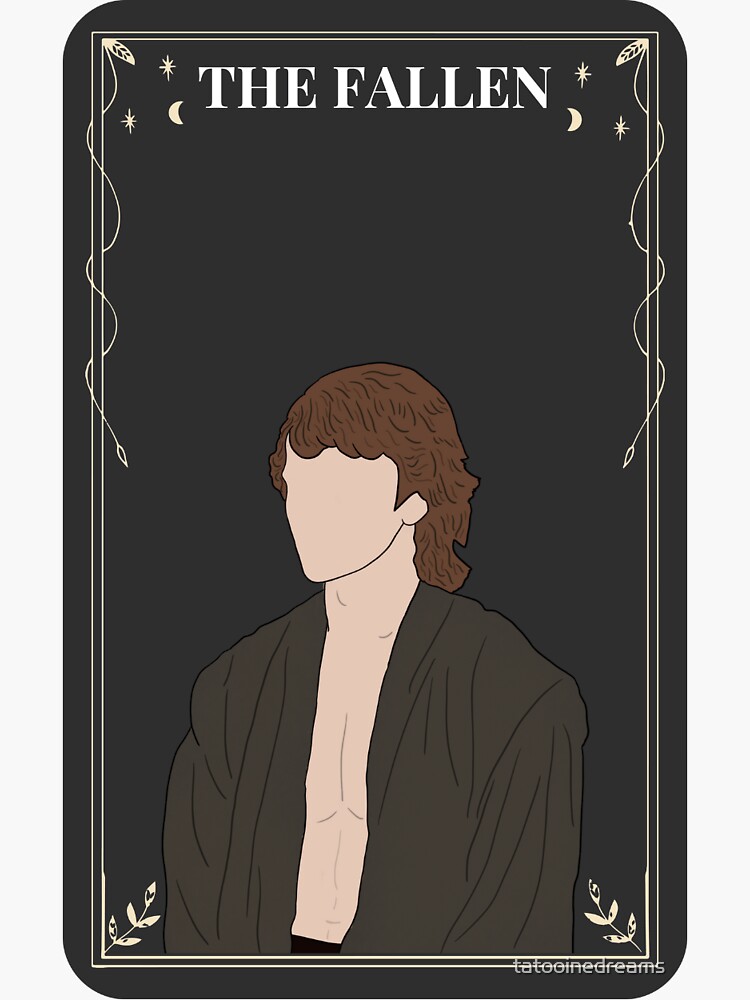 Thumbnail 3 of 3, Sticker, chosen one tarot designed and sold by tatooinedreams.