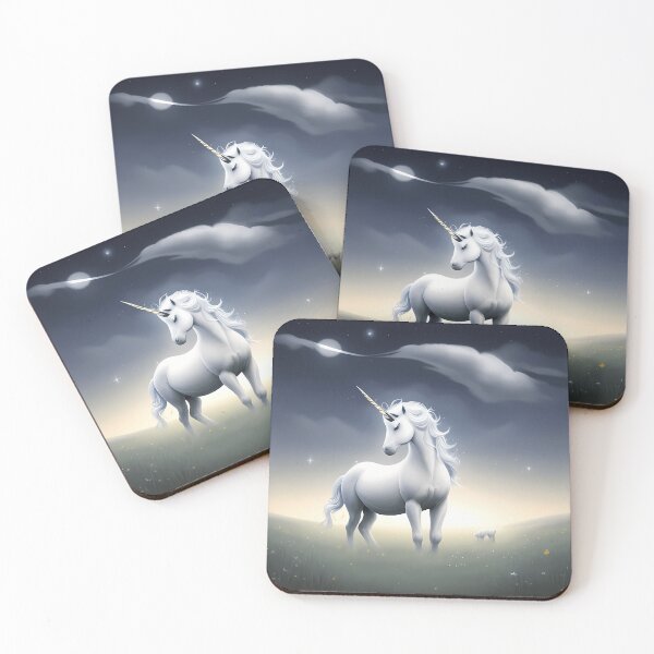 Item preview, Moonlit Unicorn Grazing 	 designed and sold by ditchpaurid.