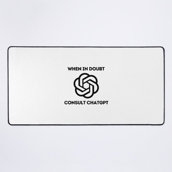 Item preview, When in need of answers, ChatGPT is the ultimate problem-solver. designed and sold by DesignArtEmpire.