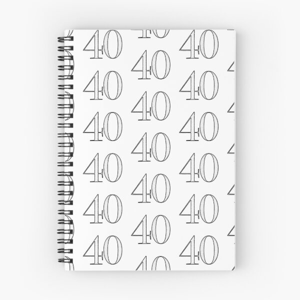 Item preview, Dotart/Dotwork illustration of Number 40 designed and sold by MagnetitaBySil.