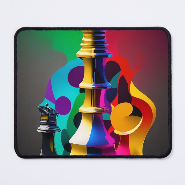Item preview, Sharp, Colorful Chess-Themed Design for a Striking Visual Experience designed and sold by CyberCollective.