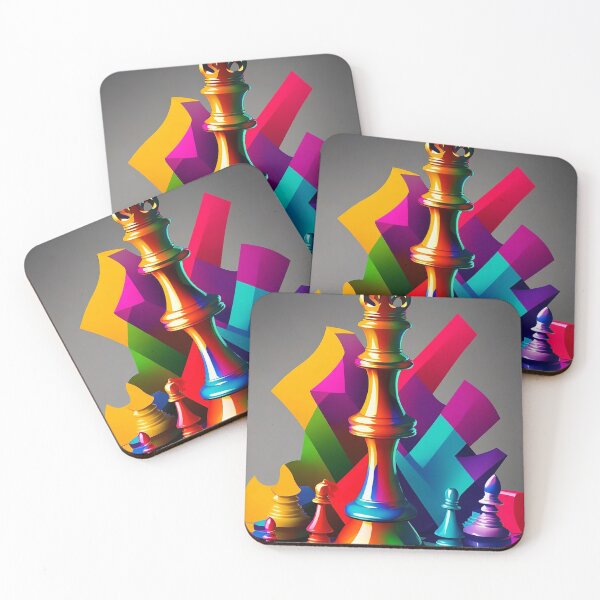 Item preview, Sharp, Colorful Chess-Themed Design for a Striking Visual Experience 2 designed and sold by CyberCollective.