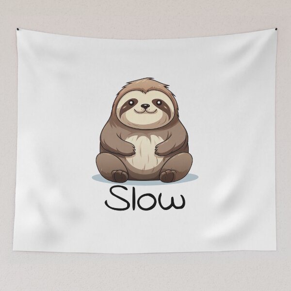 Item preview, Slow Sloth  designed and sold by Chibi-Art.