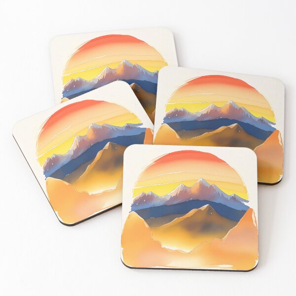 Item preview, Mountain Sunrise -Mountaineers' Ascent designed and sold by hatiepaublak.