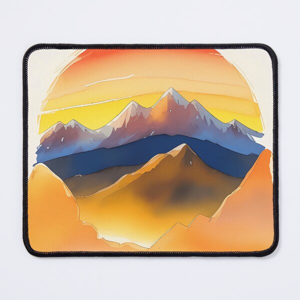 Item preview, Mountain Sunrise -Mountaineers' Ascent designed and sold by hatiepaublak.