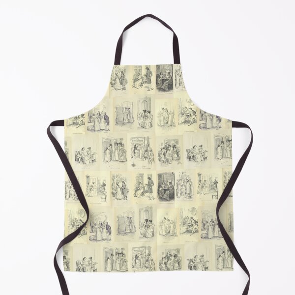 Item preview, Jane Austen Illustration Collage designed and sold by pinkcraftfairy.
