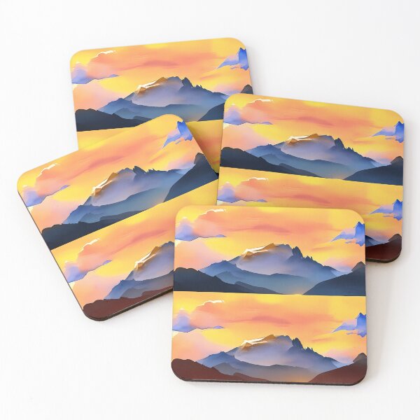 Item preview, Mountain Sunrise -Mountaineers' Ascent designed and sold by hatiepaublak.